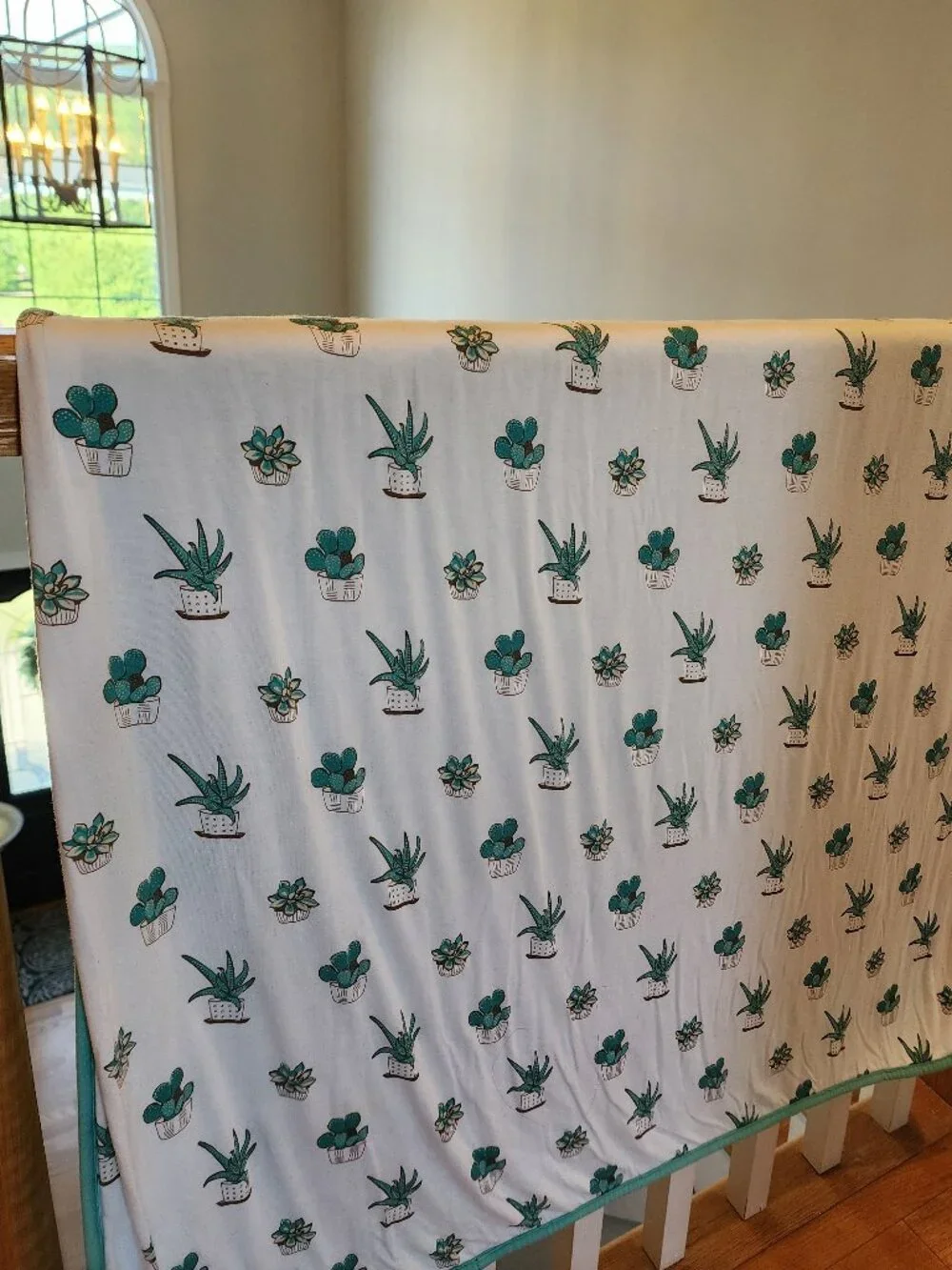 Kyte baby toddler succulent blanket